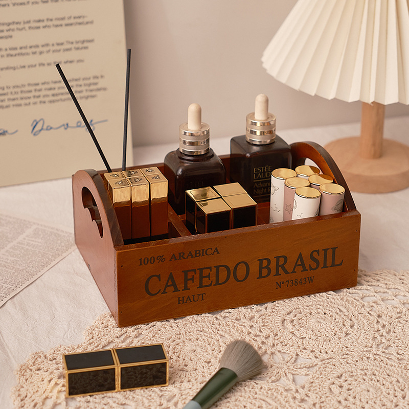 กล่องเก็บของไม้สไตล์ Zakka แบบ - Storage บทวิจารณ์และราคา