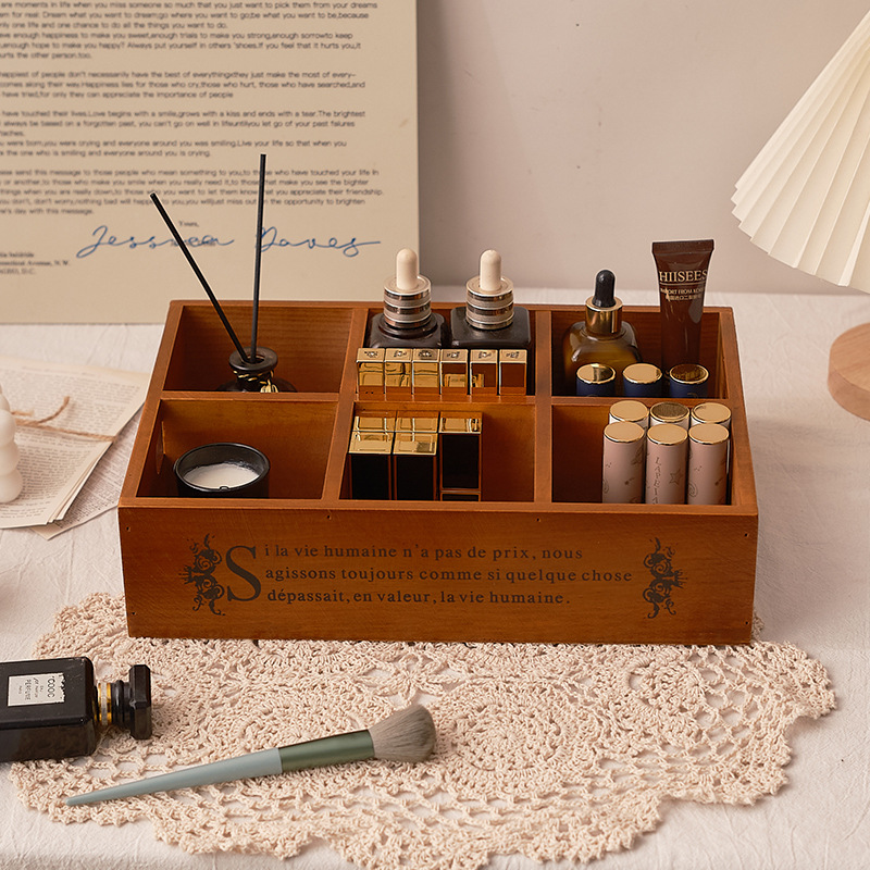 กล่องเก็บของไม้สไตล์ Zakka แบบ - Storage บทวิจารณ์และราคา
