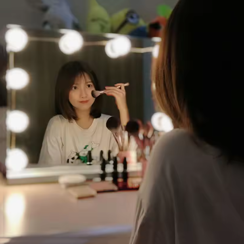 โคมไฟ LED แบบ USB สำหรับโต๊ะเค - Dressing Table Vanity With Lighted Mirror บทวิจารณ์และราคา