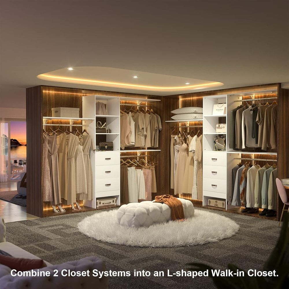 ระบบตู้เสื้อผ้า 8T, ระบบจัดระเ - Bedroom Furniture บทวิจารณ์และราคา