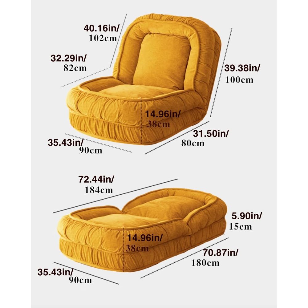 โซฟาพับได้แบบปรับเอนได้สำหรับน - Sofas บทวิจารณ์และราคา