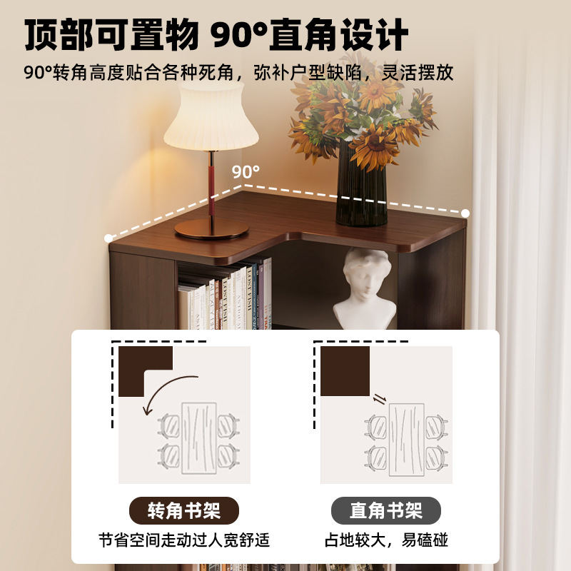 ชั้นวางหนังสือไม้จริง HYS สำหร - Storage บทวิจารณ์และราคา