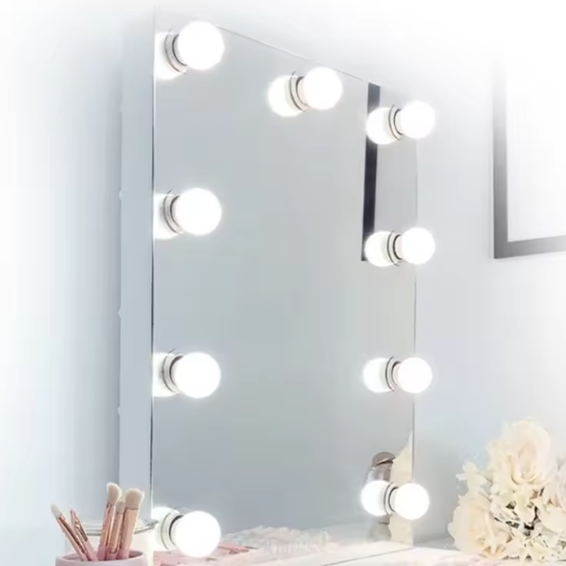 หลอดไฟกระจกแต่งหน้าแบบใหม่ ชาร - Dressing Table Vanity With Lighted Mirror บทวิจารณ์และราคา