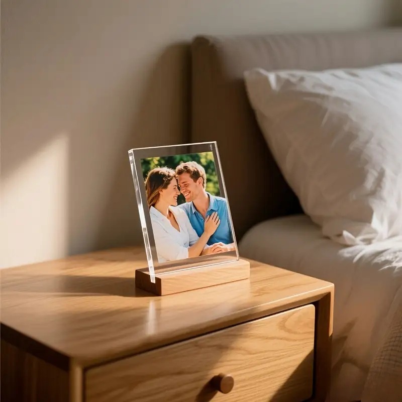 อะคริลิคภาพถ่ายส่วนตัวปรับแต่ง - Bedroom Furniture บทวิจารณ์และราคา