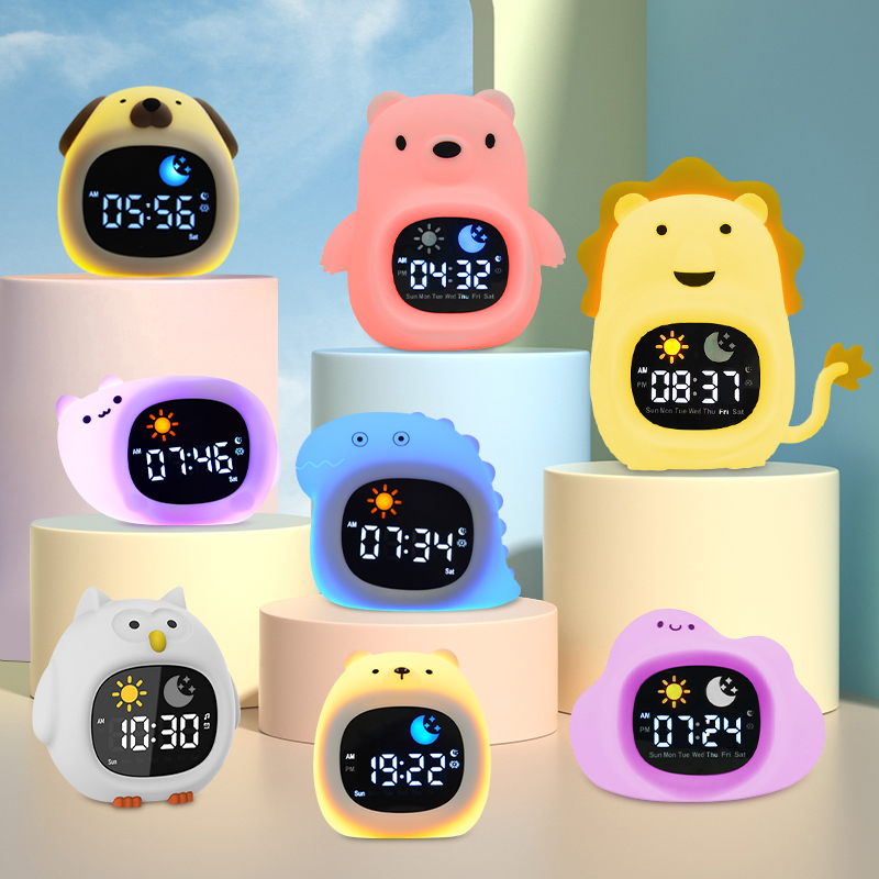 Night Light นาฬิกาแมวเด็ก Slee - Floating Nightstand With Led Light บทวิจารณ์และราคา