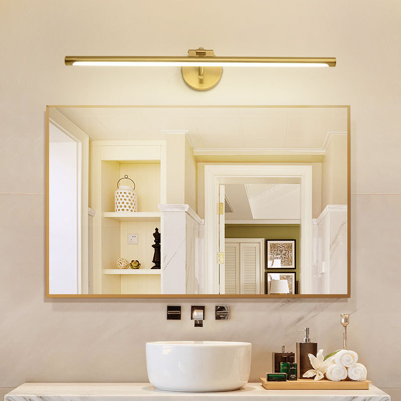 ไฟกระจกห้องน้ำทองแดงทั้งหมด ไฟ - Dressing Table Vanity With Lighted Mirror บทวิจารณ์และราคา
