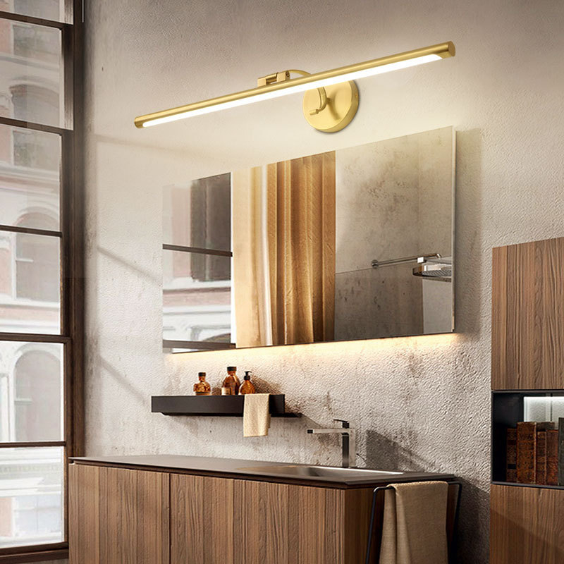 ไฟกระจกห้องน้ำทองแดงทั้งหมด ไฟ - Dressing Table Vanity With Lighted Mirror บทวิจารณ์และราคา