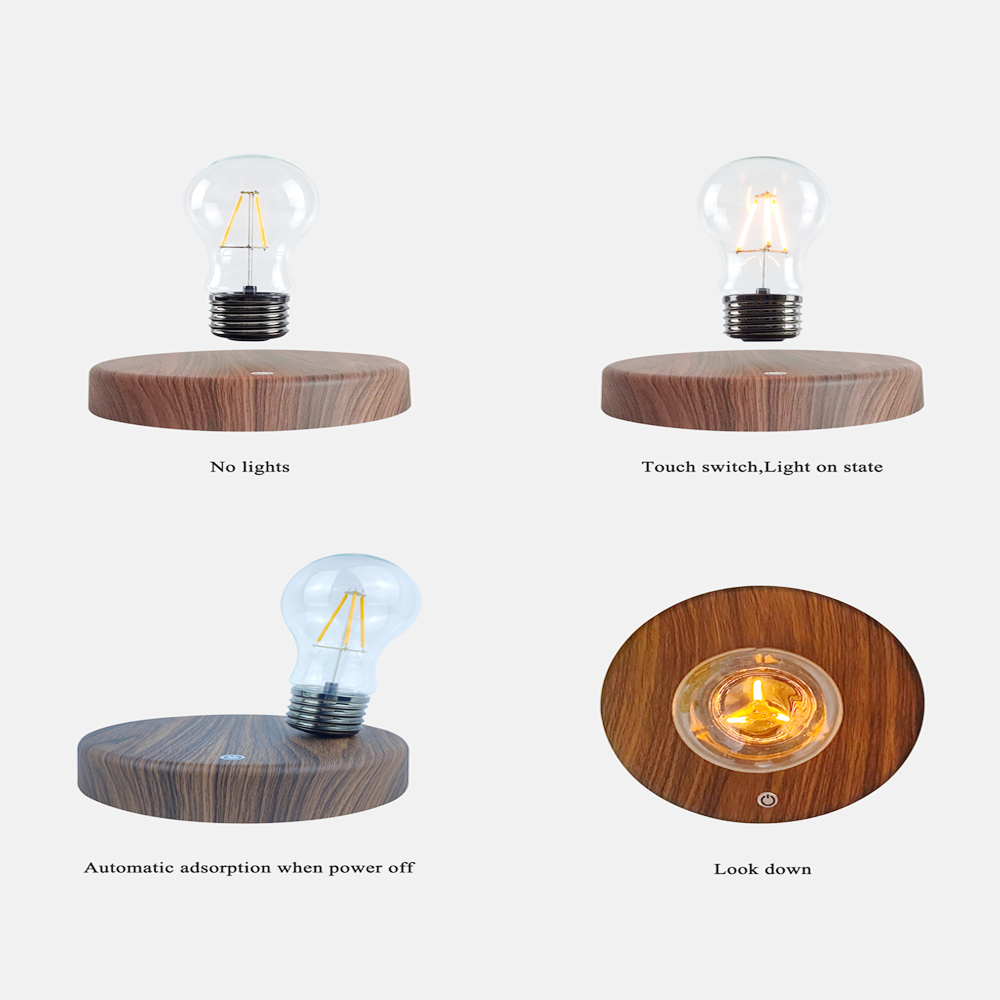โคมไฟลอยแม่เหล็ก สร้างสรรค์ด้ว - Floating Nightstand With Led Light บทวิจารณ์และราคา