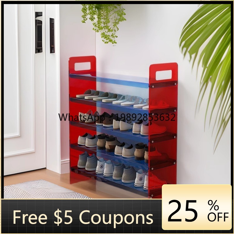 ชั้นวางรองเท้าไม้จริงแบบเรียบง - Shoe Rack Cabinet Narrow Entryway บทวิจารณ์และราคา