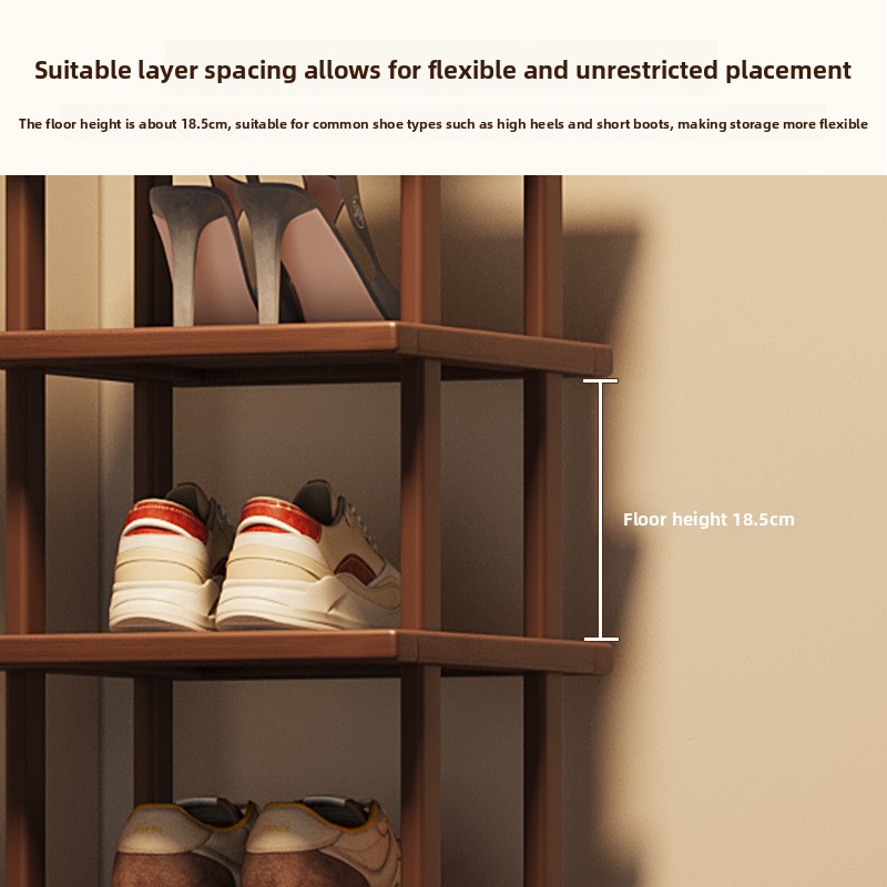 ชั้นวางรองเท้าแบบโมเดิร์นสำหรั - Shoe Rack Cabinet Narrow Entryway บทวิจารณ์และราคา