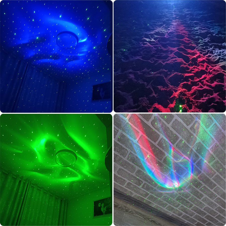 โปรเจคเตอร์แสงเลเซอร์ SA204 RG - Floating Nightstand With Led Light บทวิจารณ์และราคา