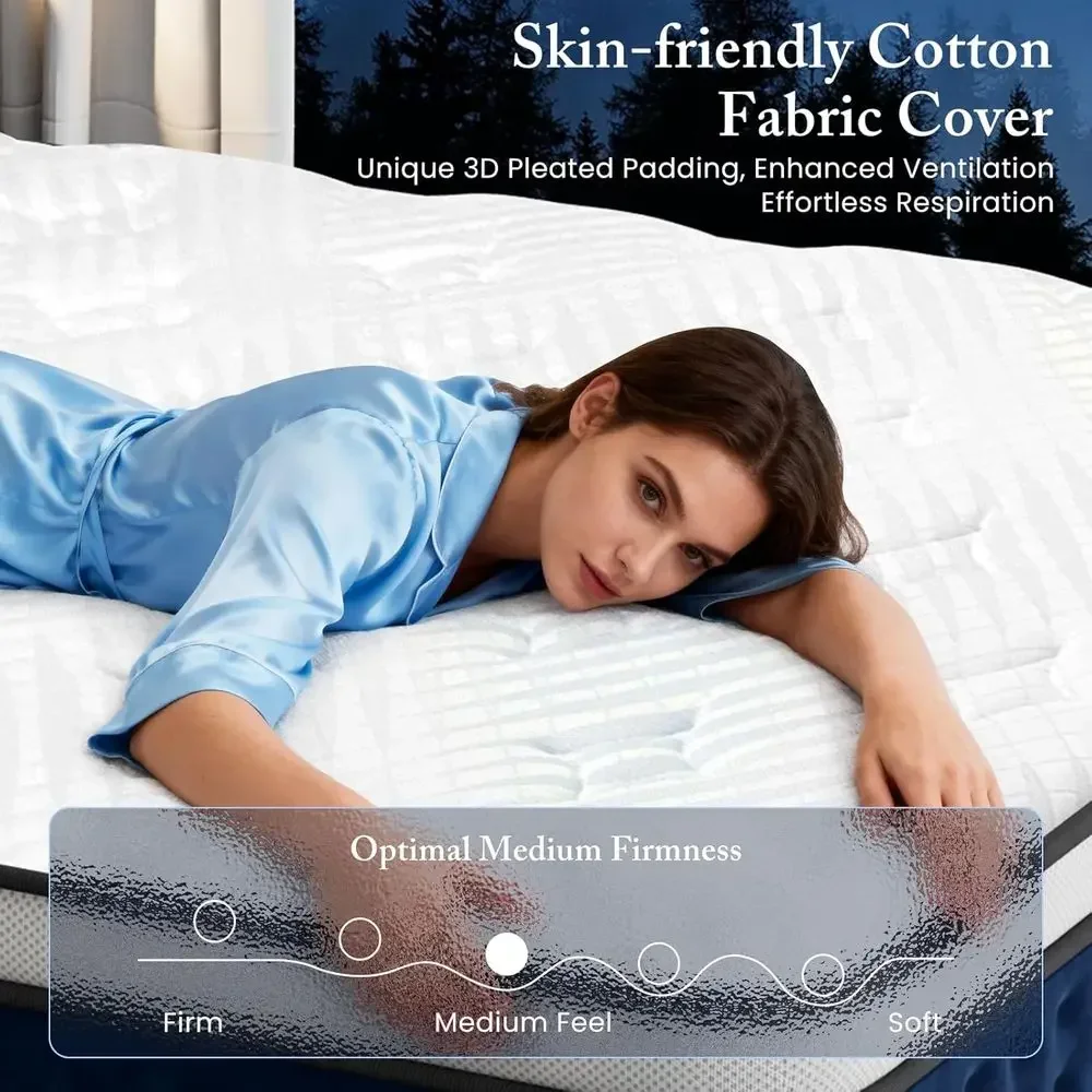 ที่นอนไฮบริดขนาดควีนไซส์ 12 นิ - Memory Foam Mattress In A Box Queen บทวิจารณ์และราคา