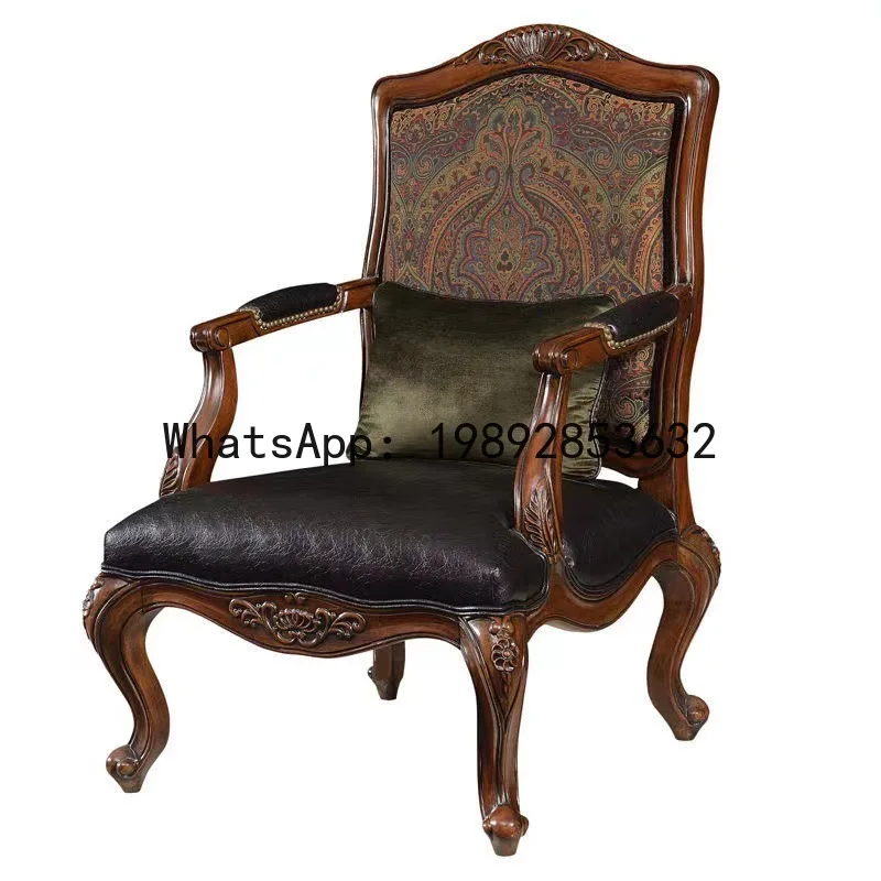 โซฟาไม้เนื้อแข็ง H5.15 โซฟาหนั - Sofas บทวิจารณ์และราคา
