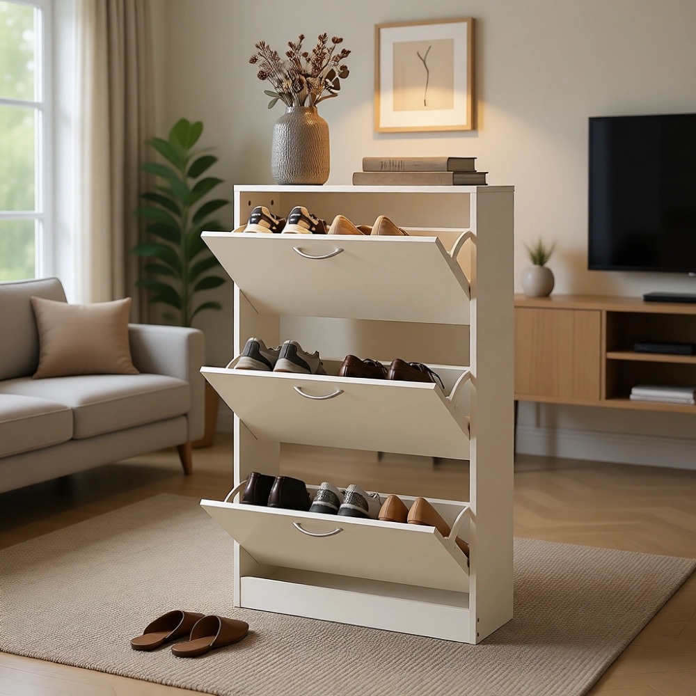 ตู้เก็บรองเท้าแบบแคบสำหรับทางเ - Shoe Rack Cabinet Narrow Entryway บทวิจารณ์และราคา