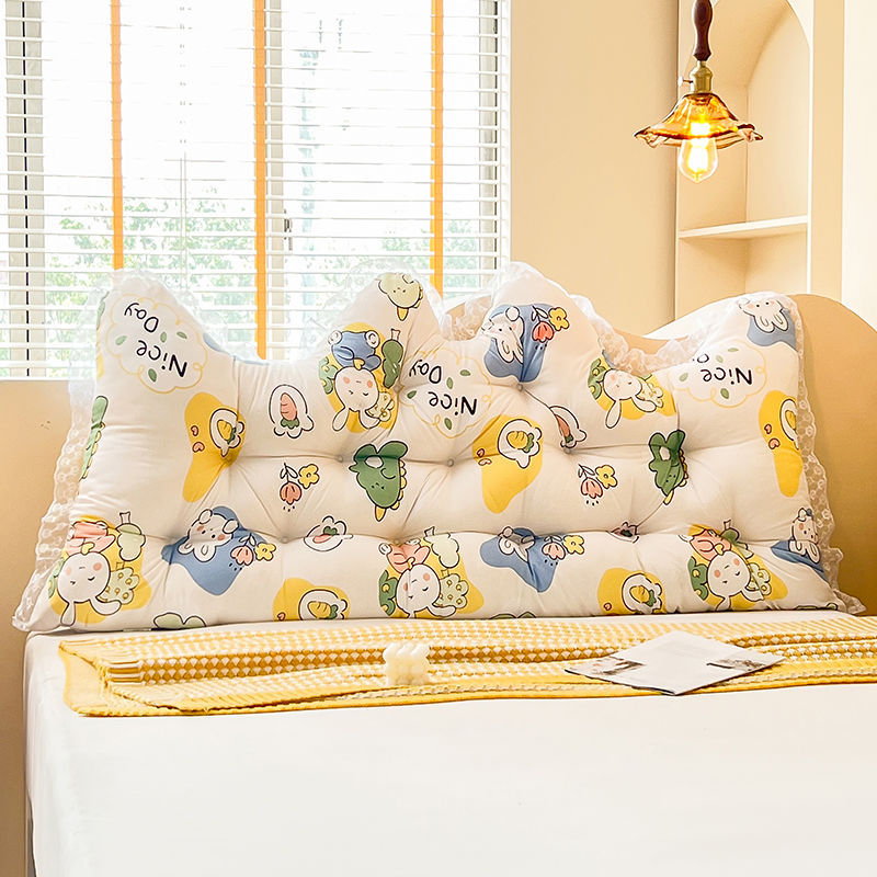 หมอนลูกไม้มงกุฎยาว1.2เมตรสำหรั - Headboard Cushion Backrest Tatami บทวิจารณ์และราคา