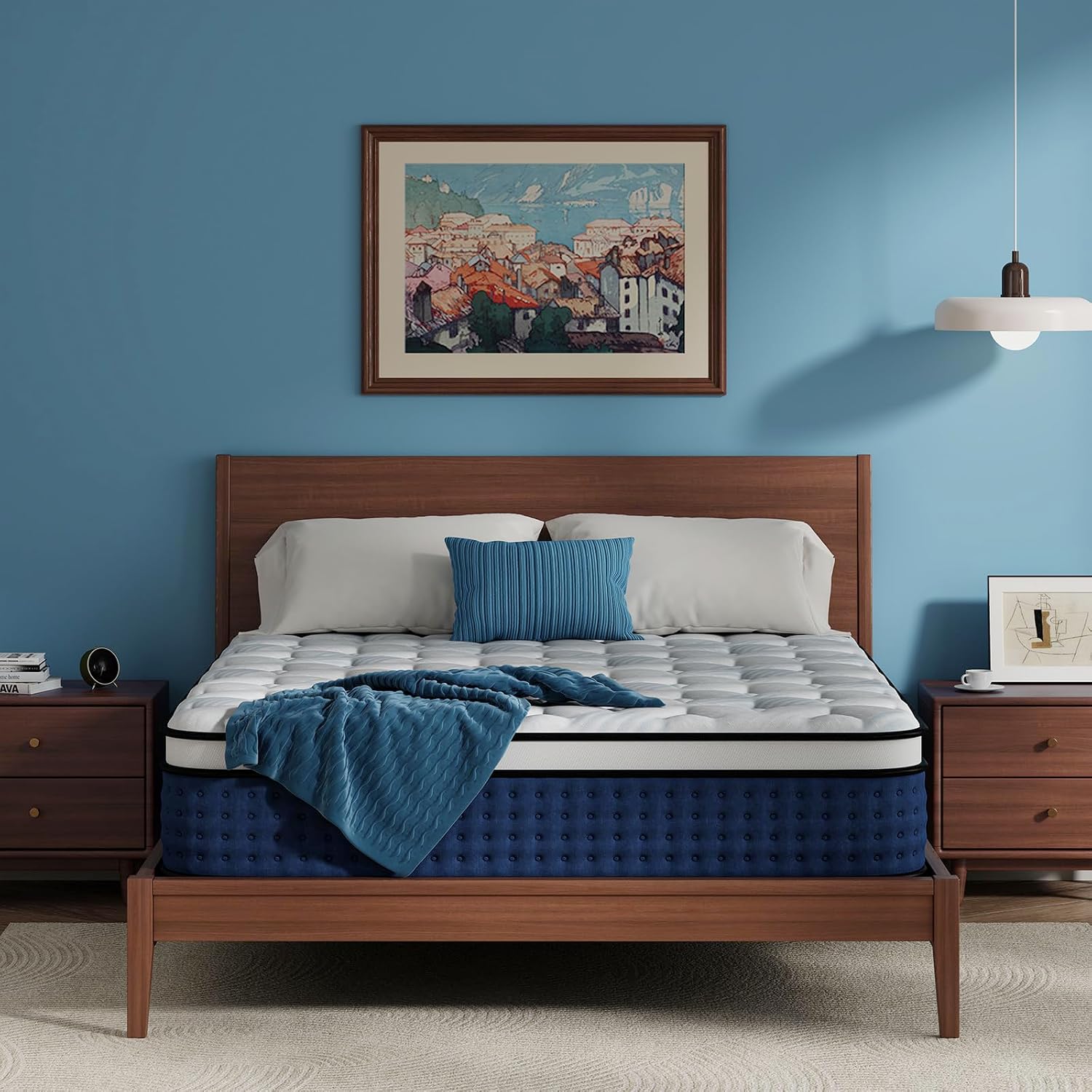 ที่นอน, ที่นอนไฮบริดขนาดควีนไซ - Memory Foam Mattress In A Box Queen บทวิจารณ์และราคา